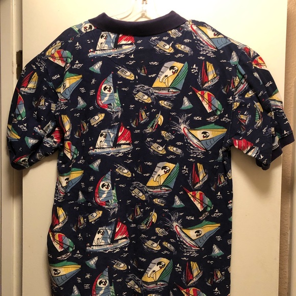 Vintage Big dogs company boats polo - Picture 3 of 3